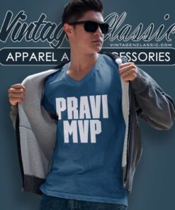 Pravi Mvp Shirt, Dallas Mavericks Basketball Team Wearing 6 Pravi Mvp Shirt Dallas Mavericks Basketball Team Wearing V Neck TShirt