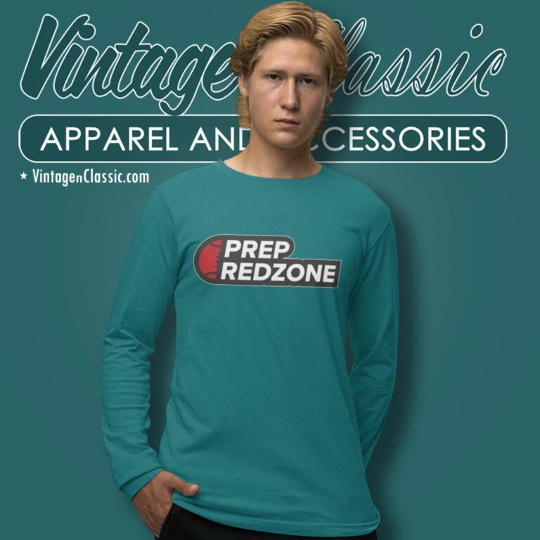 Prep Redzone Logo Long Sleeve Tee Prep Redzone Logo Long Sleeve Tee