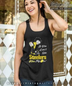 Pretty Girl If You Dont Like Steelers Tank Top Racerback