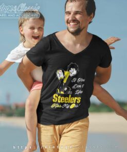 Pretty Girl If You Dont Like Steelers V Neck TShirt
