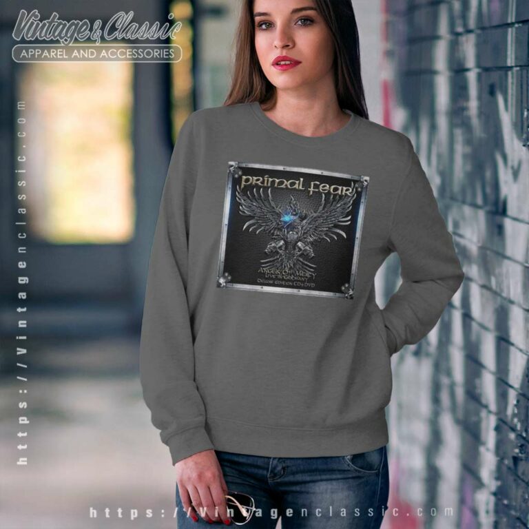 Primal Fear Shirt Angels Of Mercy Live In Germany Sweatshirt Primal Fear Shirt Angels Of Mercy Live In Germany Sweatshirt