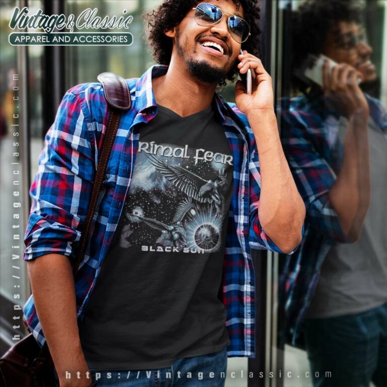 Primal Fear Shirt Black Sun V Neck TShirt Primal Fear Shirt Black Sun V Neck TShirt
