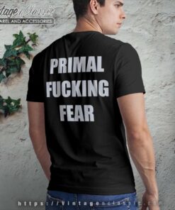 Primal Fear Shirt Eagle Code Red T Shirt Back Side