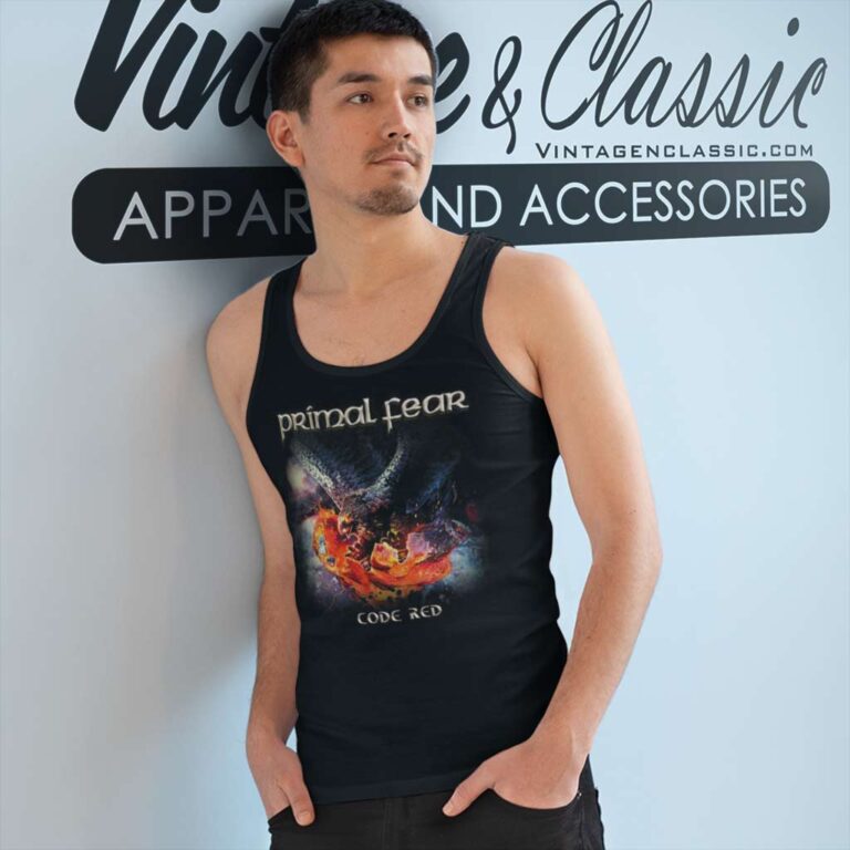 Primal Fear Shirt Eagle Code Red Tank Top Racerback Primal Fear Shirt Eagle Code Red Tank Top Racerback