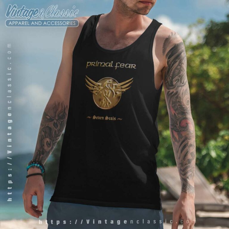 Primal Fear Shirt Seven Seals Tank Top Racerback Primal Fear Shirt Seven Seals Tank Top Racerback