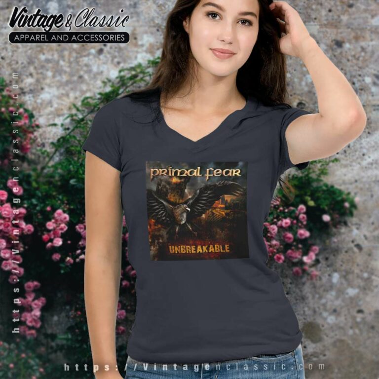 Primal Fear Unbreakable V Neck TShirt Primal Fear Unbreakable V Neck TShirt