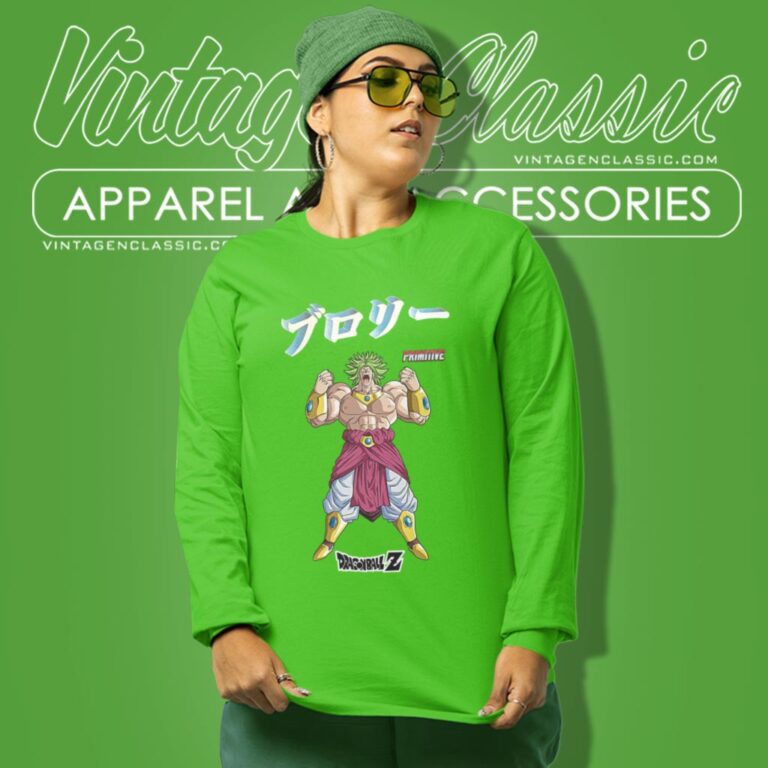 Primitive X Dragon Ball Z Broly Long Sleeve Tee Primitive X Dragon Ball Z Broly Long Sleeve Tee
