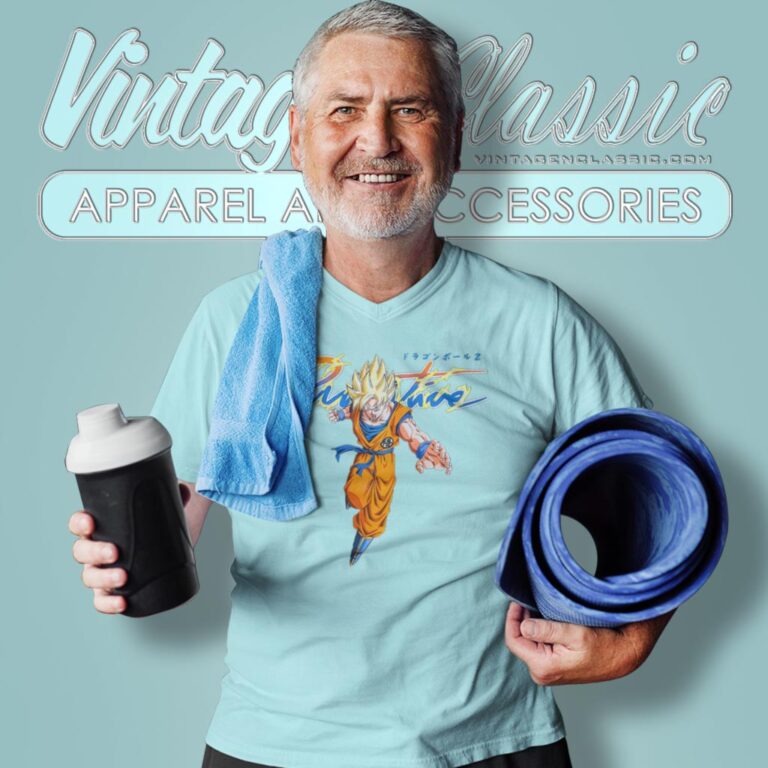 Primitive X Dragon Ball Z Goku Super Saiyan V Neck TShirt Primitive X Dragon Ball Z Goku Super Saiyan V Neck TShirt