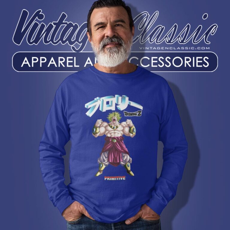 Primitive X Dragon Ball Z Super Saiyan Broly Long Sleeve Tee Primitive X Dragon Ball Z Super Saiyan Broly Long Sleeve Tee