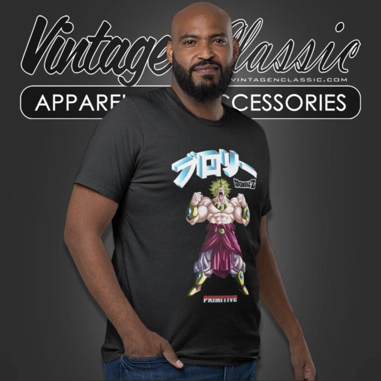 Primitive X Dragon Ball Z Super Saiyan Broly T Shirt Primitive X Dragon Ball Z Super Saiyan Broly T Shirt