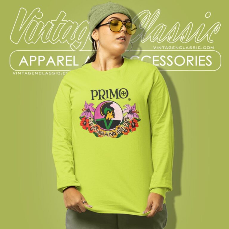 Primo Hawaiian Beer Long Sleeve Tee Primo Hawaiian Beer Long Sleeve Tee