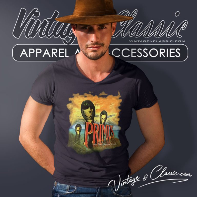 Primus Shirt Tales From The Puncwl V Neck TShirt Primus Shirt Tales From The Puncwl V Neck TShirt