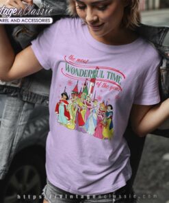 Princess Christmas Walt Disney Women TShirt