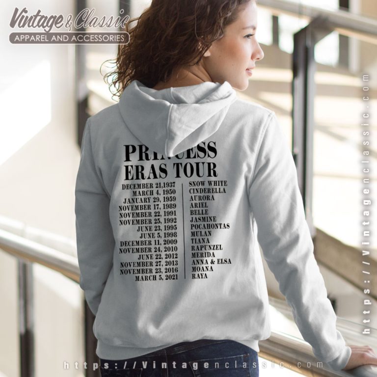 Princess Eras Tour Back Side Hoodie Princess Eras Tour Back Side Hoodie