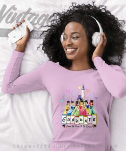Princess Graduation 2023 Shirt From The Tassel To The Castle Long Sleeve Tee