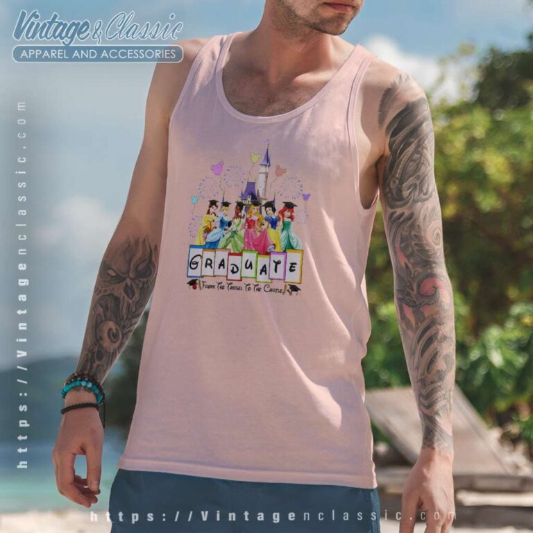 Princess Graduation 2023 Shirt From The Tassel To The Castle Tank Top Racerback Princess Graduation 2023 Shirt From The Tassel To The Castle Tank Top Racerback