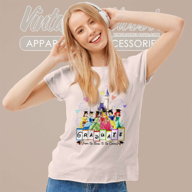 Princess Graduation 2023 Shirt From The Tassel To The Castle Women TShirt Princess Graduation 2023 Shirt From The Tassel To The Castle Women TShirt