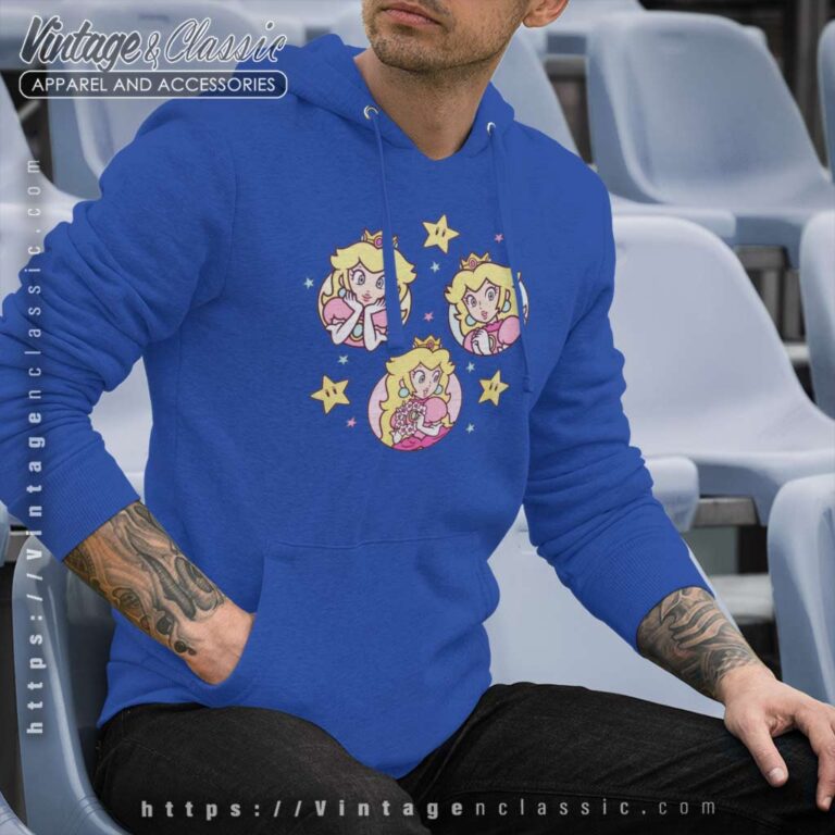 Princess Peach Its Peach Time Super Mario Hoodie Princess Peach Its Peach Time Super Mario Hoodie