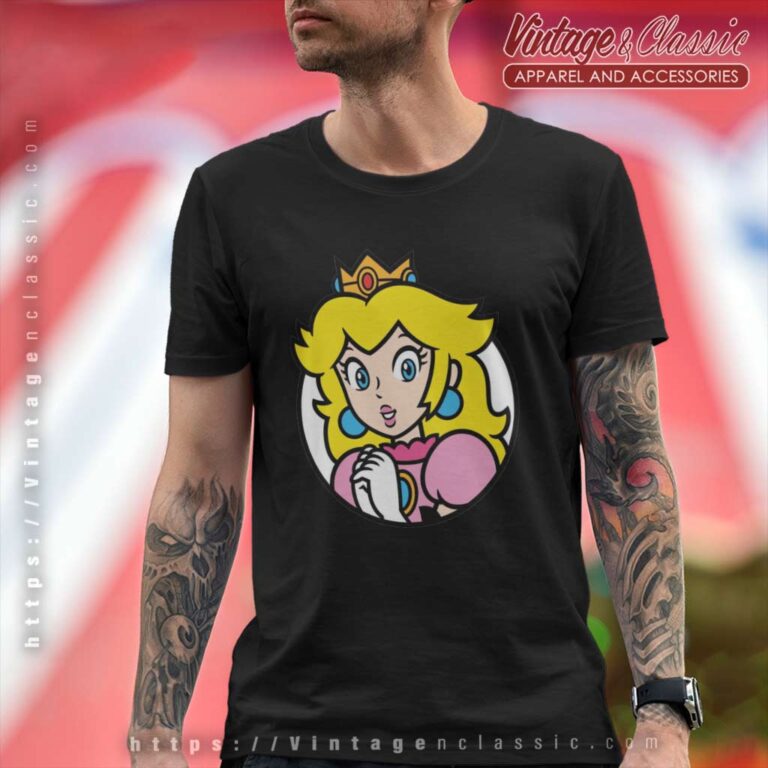 Princess Peach Star Super Mario T Shirt Princess Peach Star Super Mario T Shirt