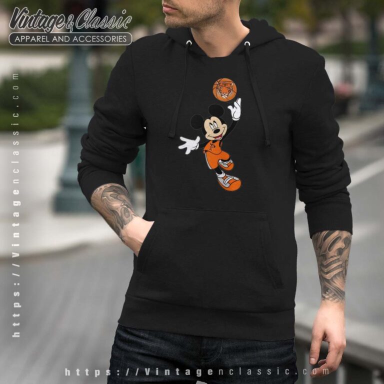 Princeton Tigers Mickey Basketball NCAA March Madness Hoodie Princeton Tigers Mickey Basketball NCAA March Madness Hoodie