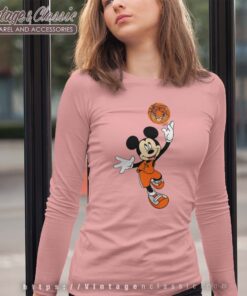 Princeton Tigers Mickey Basketball NCAA March Madness Longsleeves