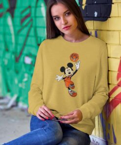 Princeton Tigers Mickey Basketball NCAA March Madness Sweetshirt