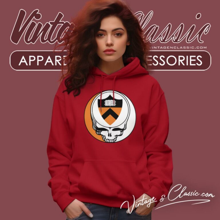 Princeton University Grateful Dead Steal Your Face Hoodie Princeton University Grateful Dead Steal Your Face Hoodie