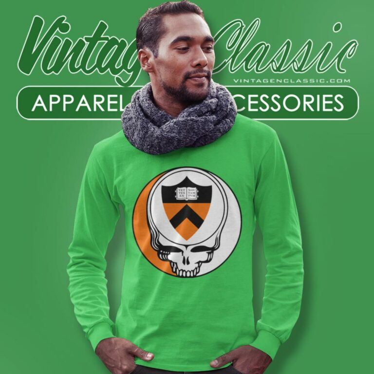 Princeton University Grateful Dead Steal Your Face Long Sleeve Tee Princeton University Grateful Dead Steal Your Face Long Sleeve Tee