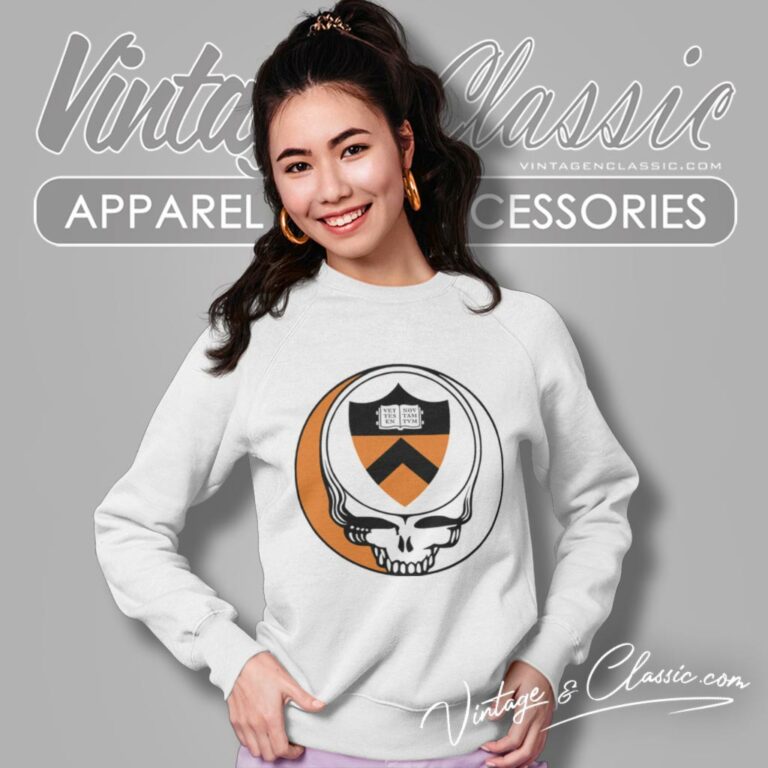 Princeton University Grateful Dead Steal Your Face Sweatshirt Princeton University Grateful Dead Steal Your Face Sweatshirt
