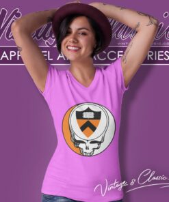 Princeton University Grateful Dead Steal Your Face V Neck TShirt