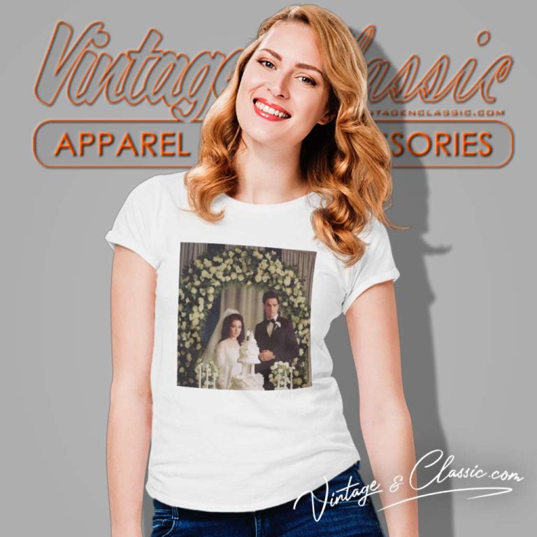 Priscilla Wedding Cailee Spaeny Vs Jacob Elordi Fantasy And Reality Women TShirt Priscilla Wedding Cailee Spaeny Vs Jacob Elordi Fantasy And Reality Women TShirt