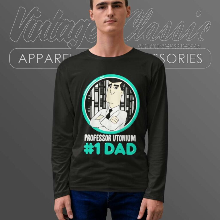 Professor Utonium 1 Dad Long Sleeve Tee Professor Utonium 1 Dad Long Sleeve Tee