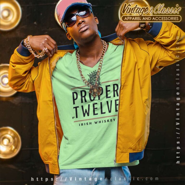 Proper Twelve Irish Whiskey V Neck TShirt Proper Twelve Irish Whiskey V Neck TShirt