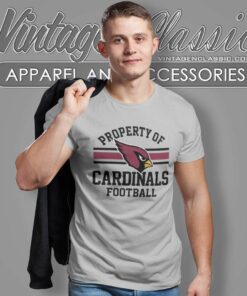 Property Of Arizona Cardinals Football Nfl Logo T Shirt