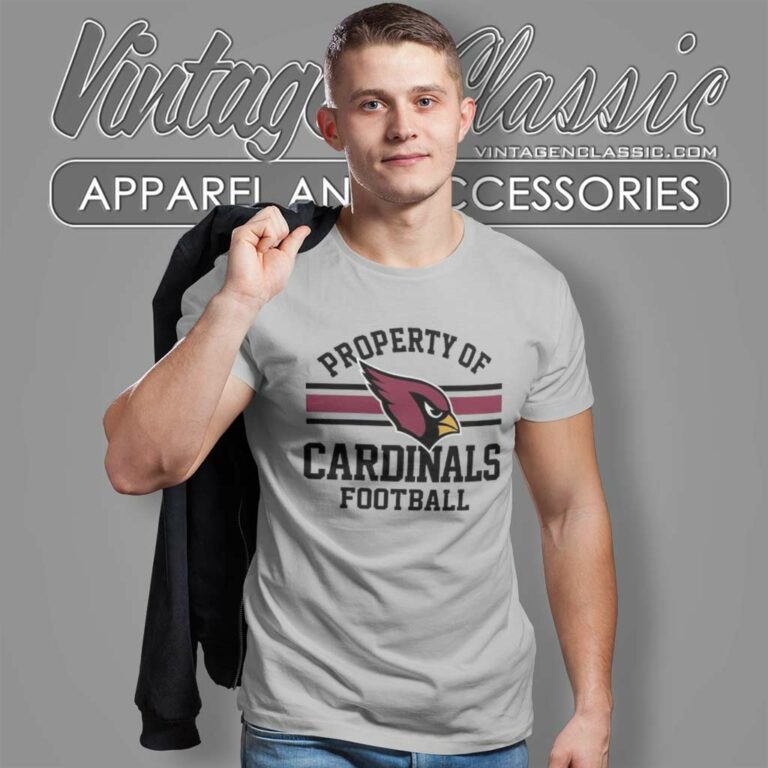 Property Of Arizona Cardinals Football Nfl Logo T Shirt Property Of Arizona Cardinals Football Nfl Logo T Shirt