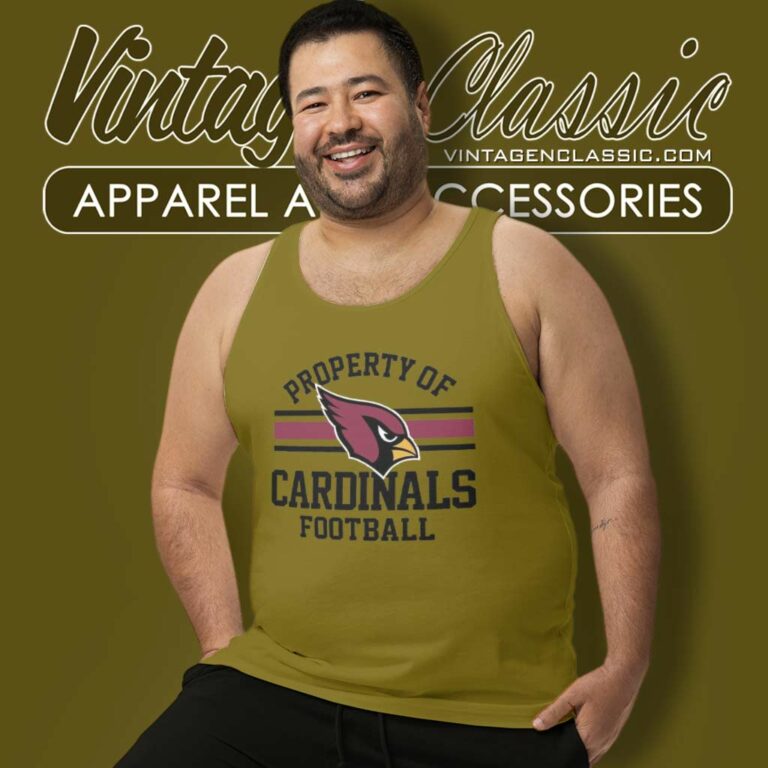 Property Of Arizona Cardinals Football Nfl Logo Tank Top Racerback Property Of Arizona Cardinals Football Nfl Logo Tank Top Racerback