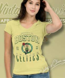 Property Of Boston Celtic 1946 V Neck TShirt