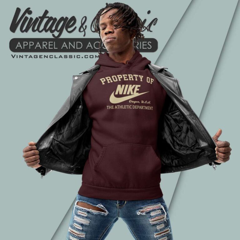 Property Of Nike Oregon Athletic Department Hoodie Property Of Nike Oregon Athletic Department Hoodie