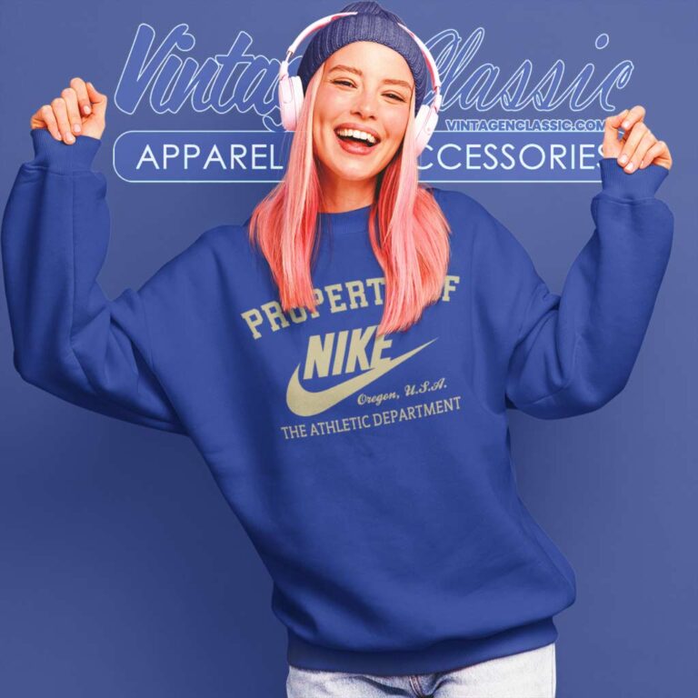 Property Of Nike Oregon Athletic Department Sweatshirt Property Of Nike Oregon Athletic Department Sweatshirt