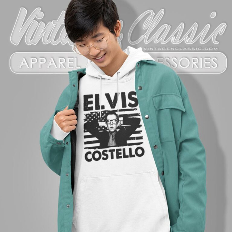 Proud Hits Elvis Costello Detour Live 2024 Us Flag Hoodie Proud Hits Elvis Costello Detour Live 2024 Us Flag Hoodie