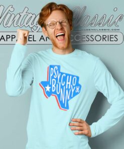 Psycho Bunny Texas Pays Homage To California Long Sleeve Tee