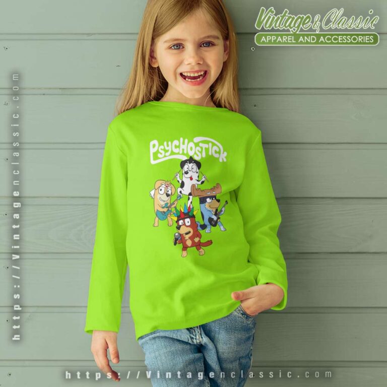 Psychostick Bluey Family Longsleeves Psychostick Bluey Family Longsleeves