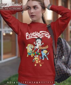 Psychostick Bluey Family Shirt 5 Psychostick Bluey Family Sweetshirt