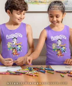 Psychostick Bluey Family Shirt 7 Psychostick Bluey Family kids Tanktop