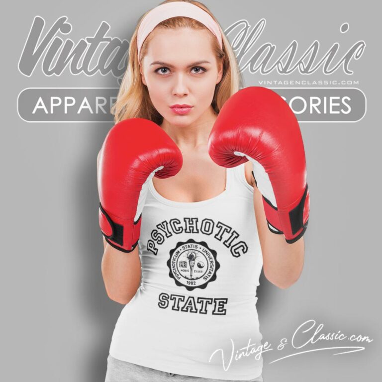 Psychotic State University Tank Top Racerback Psychotic State University Tank Top Racerback