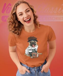 Pug New York Jets Football Women TShirt