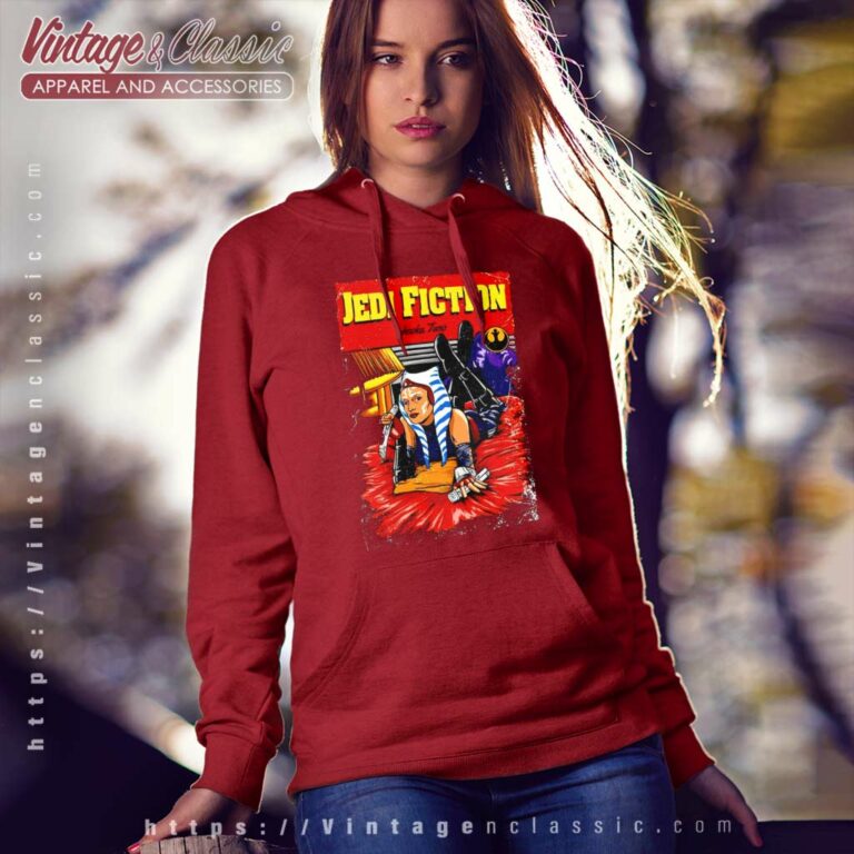 Pulp Fiction Ahsoka Tano Jedi Fiction Hoodie Pulp Fiction Ahsoka Tano Jedi Fiction Hoodie
