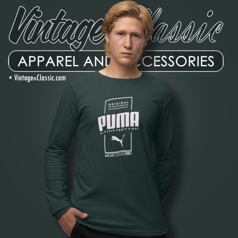 Puma 1948 Logo Long Sleeve Tee Puma 1948 Logo Long Sleeve Tee