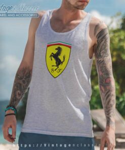 Puma Ferrari Big Shield Tank Top Racerback