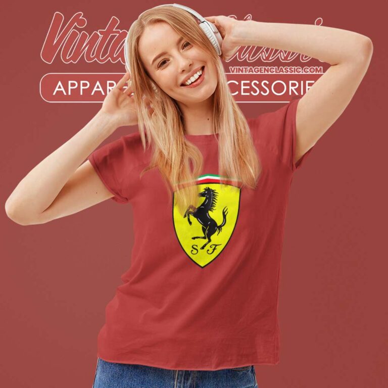 Puma Ferrari Big Shield Women TShirt Puma Ferrari Big Shield Women TShirt